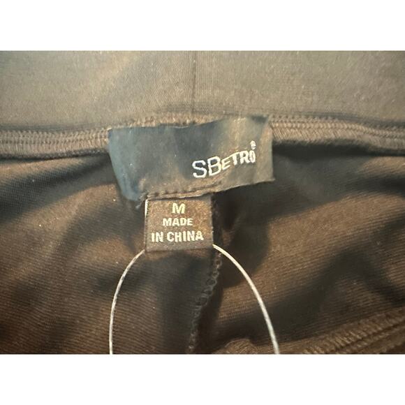 SBetro by Suzanne Betro Women’s Medium Black Pull Up Basic Work Career Pants - Picture 3 of 5